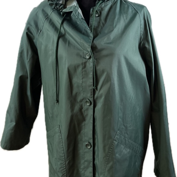 London Fog Jackets & Blazers - London Fog Kelly Green Utility Jacket